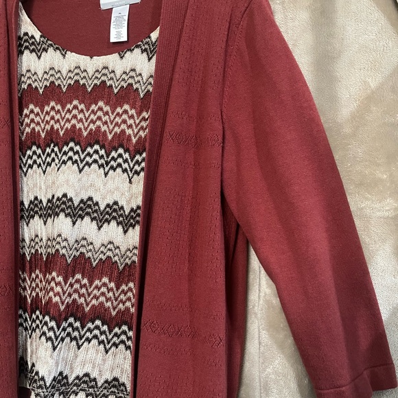 ALFRED DUNNER PETITE TWO IN ONE TOP - Picture 10 of 16